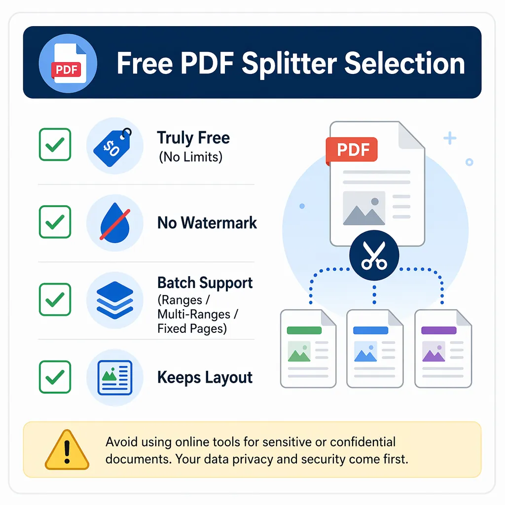 Checklist infographic titled 