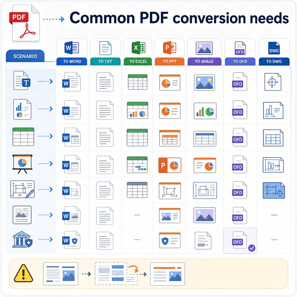 An infographic grid titled 