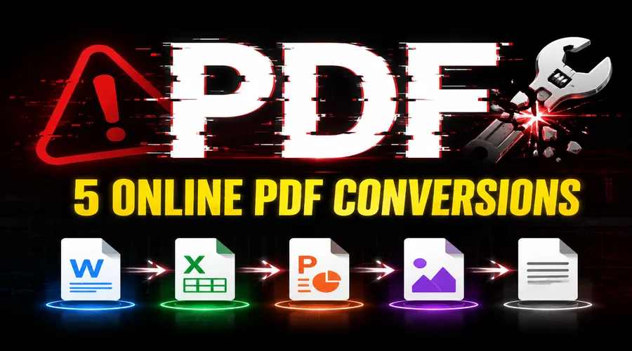 PDF工具总踩坑?5种在线转换方法与避坑技巧一次讲透