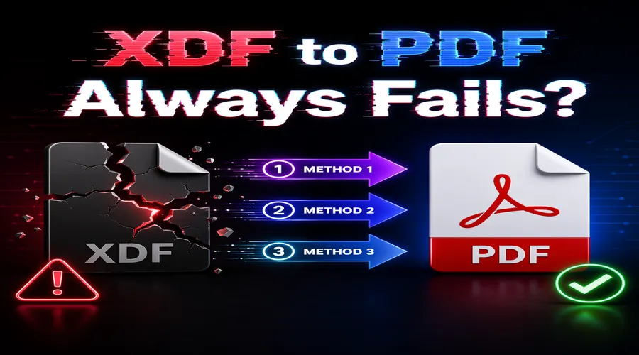 XDF文件怎么转PDF?3种常用方法讲清楚,附DWG转PDF避坑设置