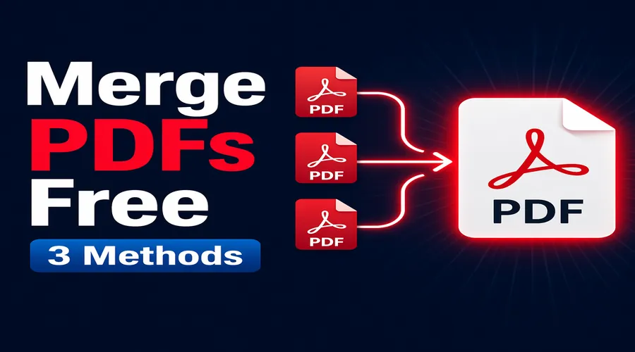 pdf合并免费怎么做？3种实用方法，快速把多个PDF合成1个文件