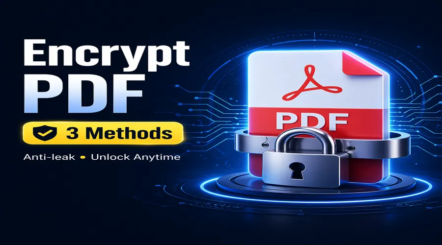 PDF怎么加密更安全?3种常用方法讲清楚:打开密码、权限限制与解密思路