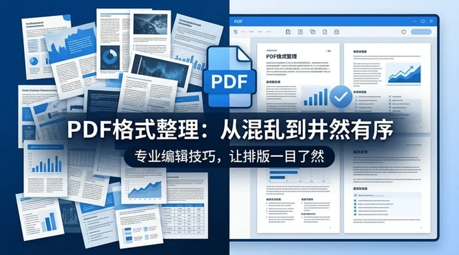 PDF在线排版总乱?3步教你编辑PDF文件内容不跑版