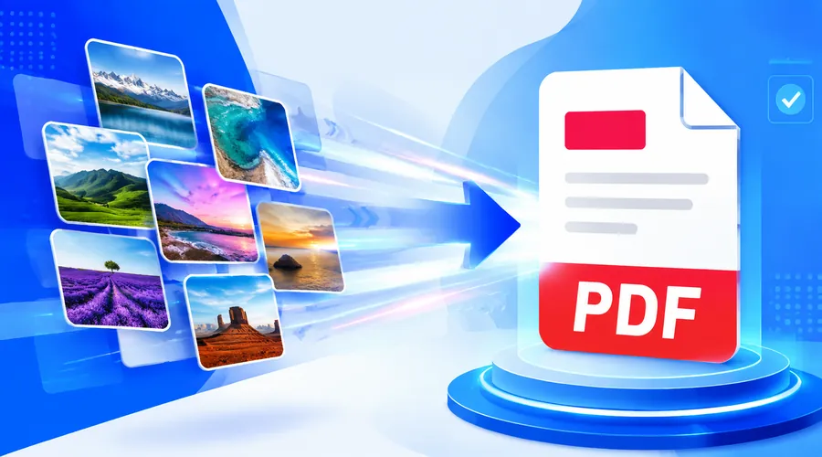 图片怎么合并成PDF?Windows自带功能3步搞定,50张图亲测无卡顿
