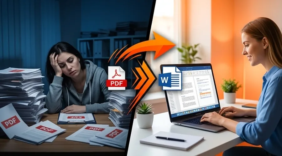 pdf转word怎么转?踩坑几十份文件后我只留下这3个方法