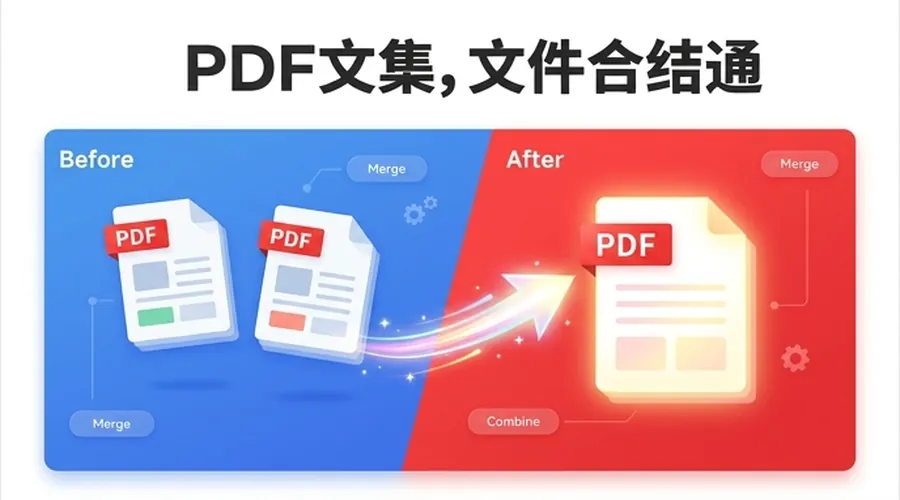 两个pdf怎么合并成一个?我拼了50份文件总结的神技