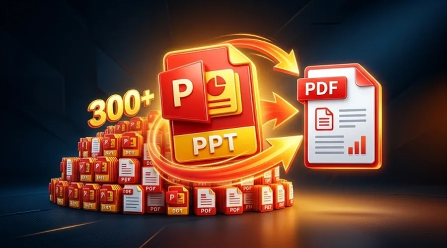 PPT转PDF格式翻车？转了300份文件后我整理出这套免费稳定方案