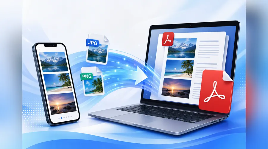 图片怎么免费转PDF?3种简单方法,电脑手机都能搞定