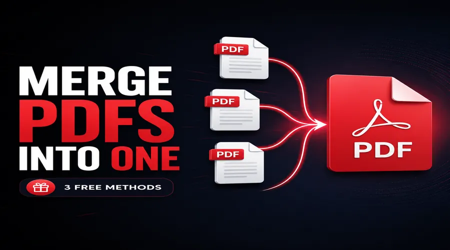 pdf怎么合并为一个pdf?3种免费方法详细讲清