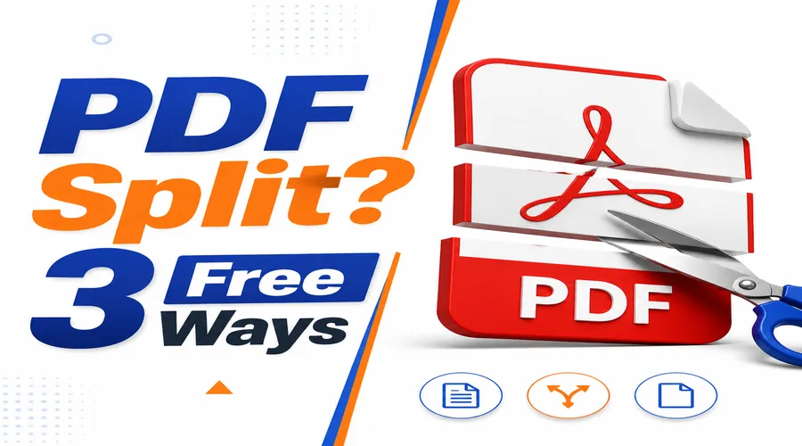 PDF拆分不会弄?3种免费方法一次讲清楚